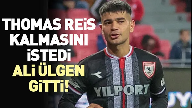 Thomas Reis Kalmasını İstedi, Ali Ülgen Gitti!