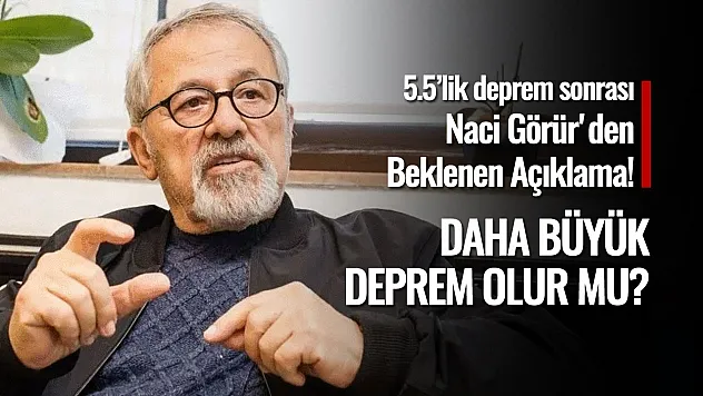 Tokat Depremi sonrası Görür'den Beklenen Açıklama! Daha büyük deprem olacak mı?