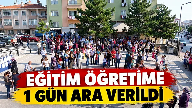 Tokat'ta eğitime bir gün ara verildi