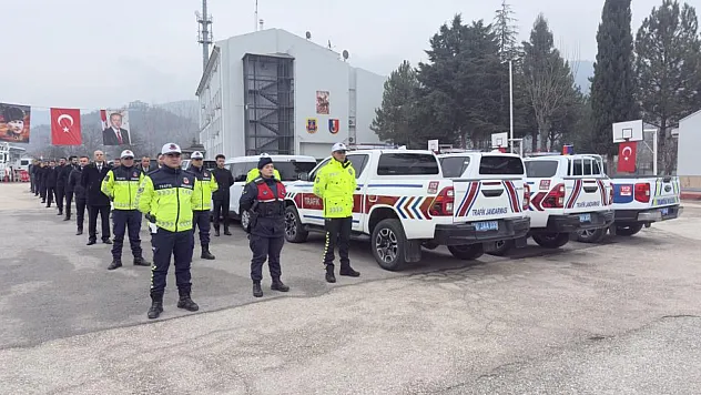 Tokat'ta emniyet ve jandarmaya 79 yeni hizmet aracı