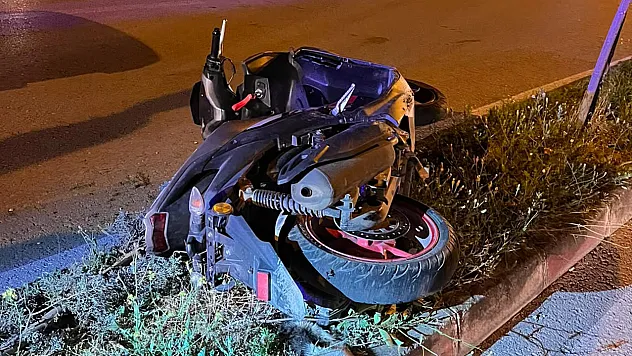 Tokat'ta kaldırıma çarpan motosiklet sürücüsü hayatını kaybetti