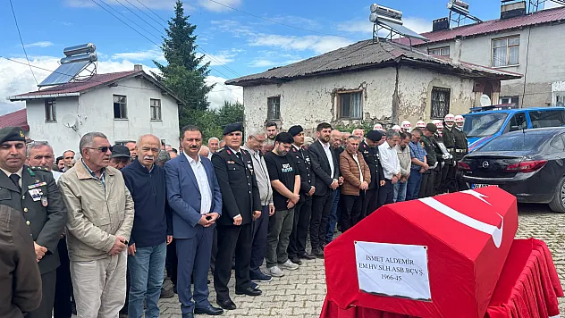 Tokat'ta Kıbrıs Gazisi İsmet Aldemir Son Yolculuğuna Uğurlandı