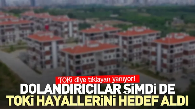 TOKİ diye tıklayan yanıyor