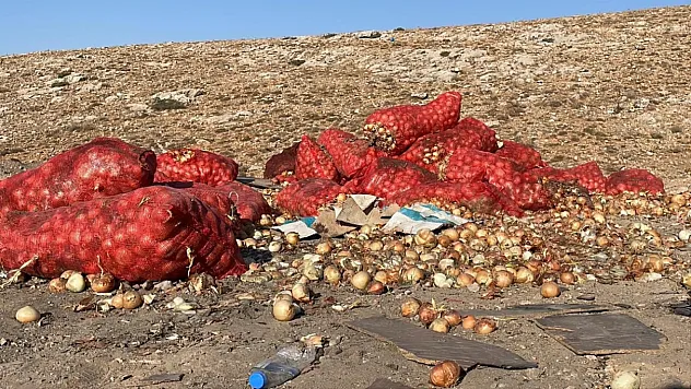 Tonlarca soğanı vatandaşlar evlerine götürdü