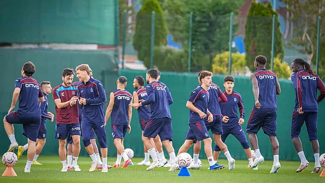 Trabzonspor, Beşiktaş maçı hazırlıklarını tamamladı