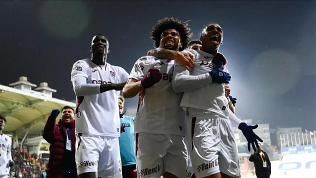 Trabzonspor, Eyüpspor'u deplasmanda 1-0 yendi