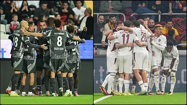 Trabzonspor ile Beşiktaş 142. Kez Karşı Karşıya
