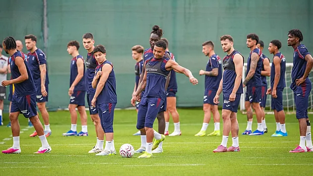 Trabzonspor, yeni sezon hazırlıklarını sürdürüyor