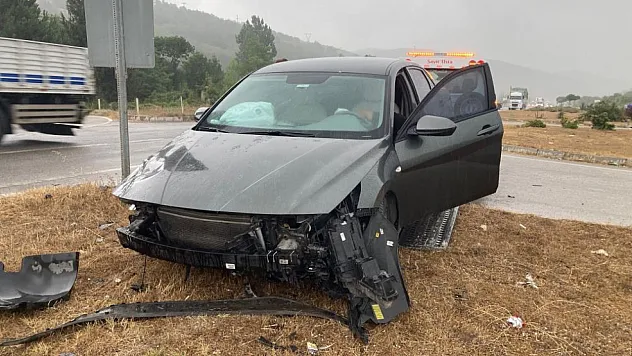 Trafik kazası: 2 yaralı