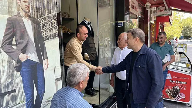 TSO Başkanı  iş yerlerinde buluştu