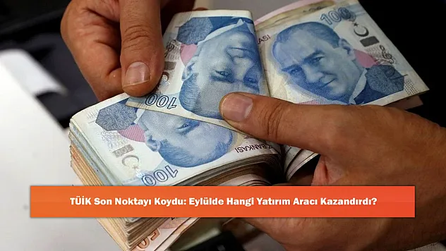 TÜİK Son Noktayı Koydu: Eylülde Hangi Yatırım Aracı Kazandırdı?