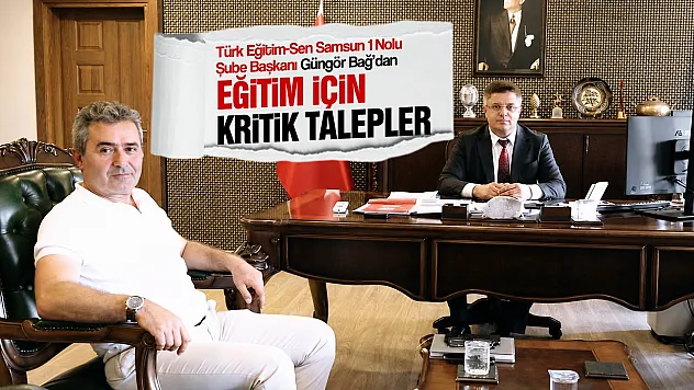 Türk Eğitim-Sen Samsun'da eğitim gündemini masaya yatırdı