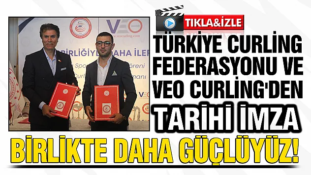 Türkiye Curling Federasyonu, VEO Curling ile sponsorluk anlaşması düzenledi