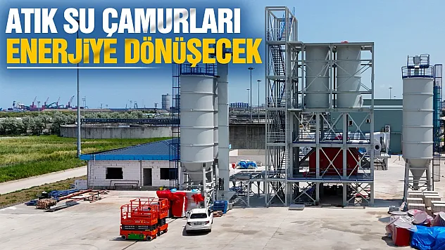 Türkiye'de bir ilk:  Atık su çamurları enerjiye dönüşecek