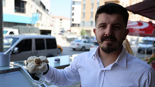 Türkiye'de ilk: Elazığ'ın tescilli lezzeti orcikten dondurma yaptılar