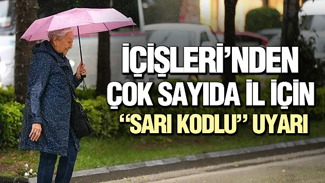Türkiye'nin birçok bölgesinde kuvvetli yağış bekleniyor