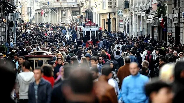 Türkiye nüfus büyüklüğünde dünyada 18'inci sırada yer aldı