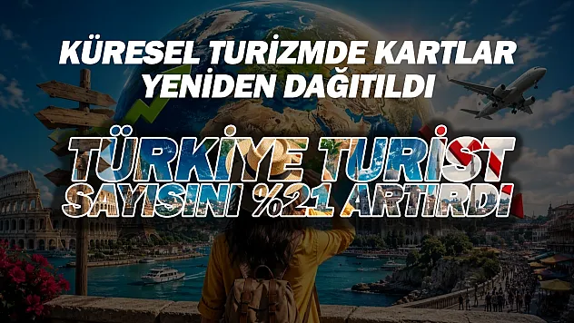 Türkiye turizmde kazananlar liginde: Turist sayısını en çok artıran ülkeler belli oldu