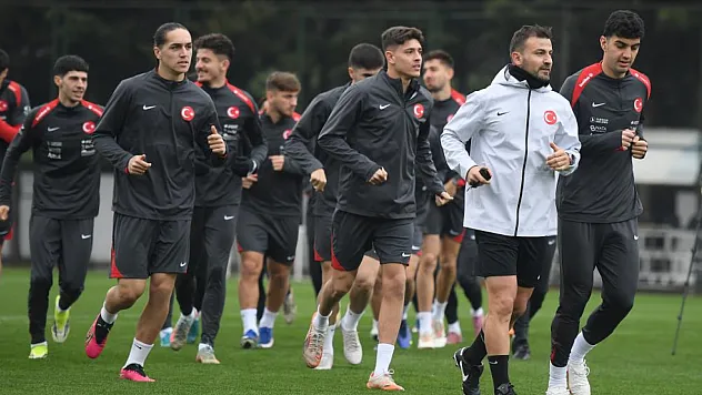 Ümit Milli Futbol Takım, hazırlıklarını sürdürdü