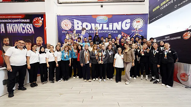 Ünilig Bowling Türkiye Şampiyonası Samsun'da Tamamlandı