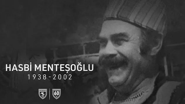 Unutulmaz başkan Hasbi Menteşoğlu'na 24. yılda vefa