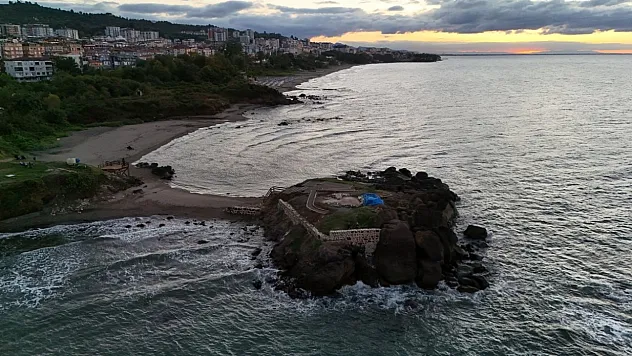 Ünye'nin incisi Ayanikola Adası turizme kazandırılıyor