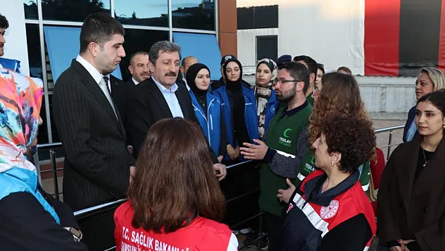 Vali Tavlı Alaçam'da Yatırımları İnceledi