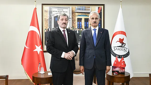 Vali Tavlı'dan dev ulaşım yatırımları mesajı: Türkiye hızlandı, Samsun da hızlanıyor