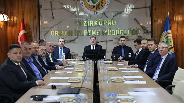 Vali Tavlı'dan Vezirköprü'de sanayi ve tarım çıkarması