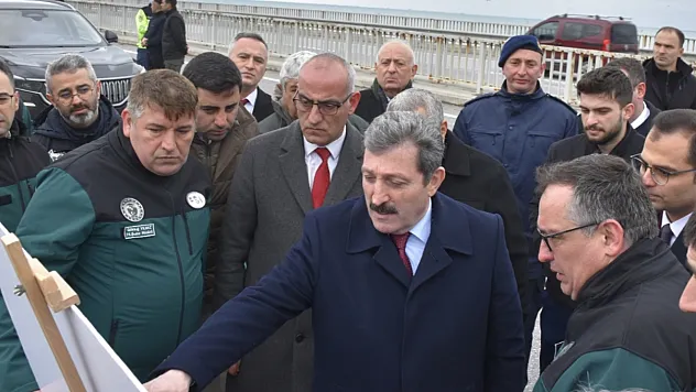Vali Tavlı, Yakakent OSB'de ıslah çalışmalarını inceledi