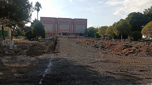 Valilik Meydanına 13,6 milyon TL'lik yatırım