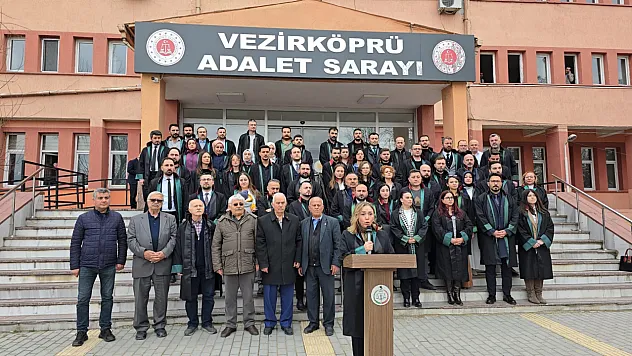 Vezirköprü'de avukata saldırı endişe yarattı
