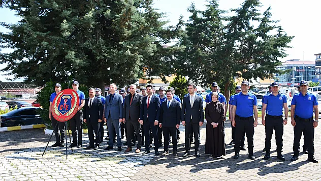 Vezirköprü'de Ceza İnfaz Personeli Günü törenle kutlandı