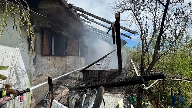 Vezirköprü'de korkutan yangın