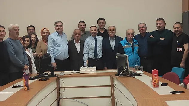 Vezirköprü Devlet Hastanesi'nde duygu dolu veda