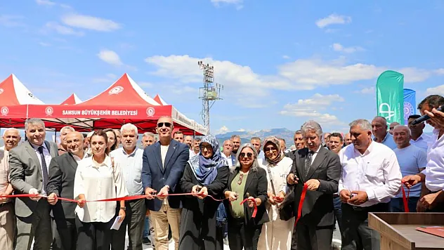 Vezirköprü Tohum Eleme Tesisi hizmete açıldı
