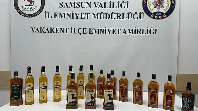 Yakakent'te Kaçak İçki Operasyonu