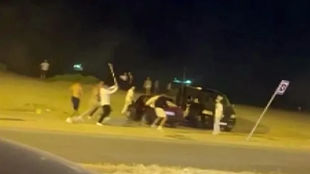 'yan baktın' kavgası kanlı bitti