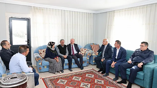 Yangında Evlerini Kaybeden Aileler Yeni Yuvalarına Kavuştu