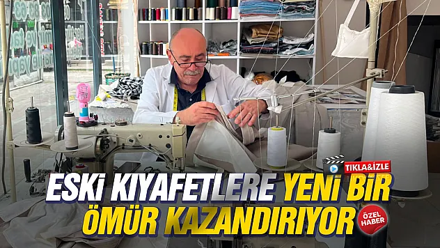 Yarım asırlık terziden israfa karşı iğneli mücadele