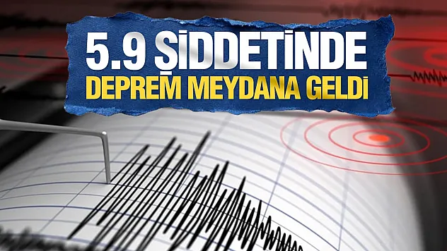 Yeni Zelanda'da 5,9 büyüklüğünde deprem