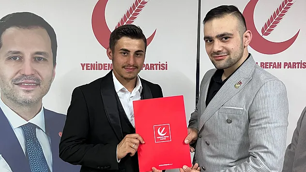 Yeniden Refah Partisi İlkadım Gençlik Kolları Başkanlığına Tunahan Yangöz Atandı