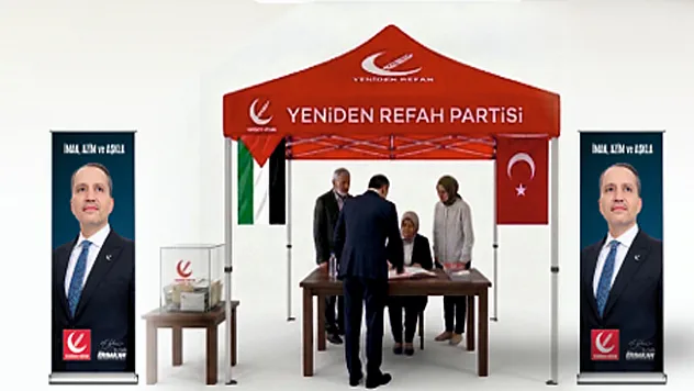 Yeniden Refah Partisinden tüm Türkiye'de imza seferberliği
