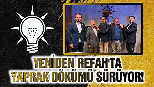 Yeniden Refah'ta Vezirköprü'de İki İstifa! İl Başkanı Candemir 'Siyasi ahlaksızlık' dedi