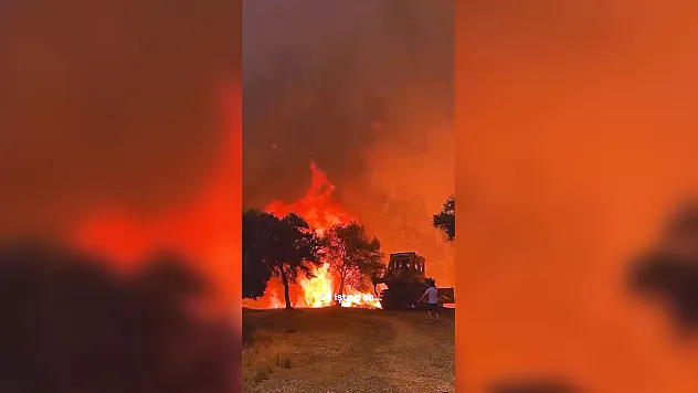 Yeşil vatan için alevlere siper oldu: Seydikemer'de destansı mücadele