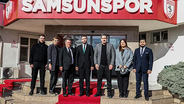 Yeşilay'dan Samsunspor'a 'Bağımsızlık Yılı' ziyareti
