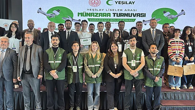 Yeşilay Liseler Arası Münazara Turnuvası Karadeniz Finali Samsun'da yapıldı