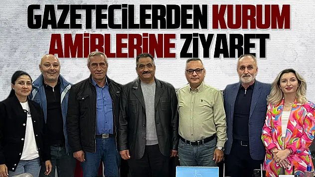 Yeşilırmak Gazeteciler Cemiyeti'nden Emniyet ve Jandarmaya ziyaret
