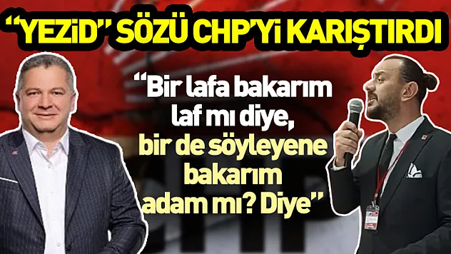 'Yezid' Sözü CHP'yi Karıştırdı