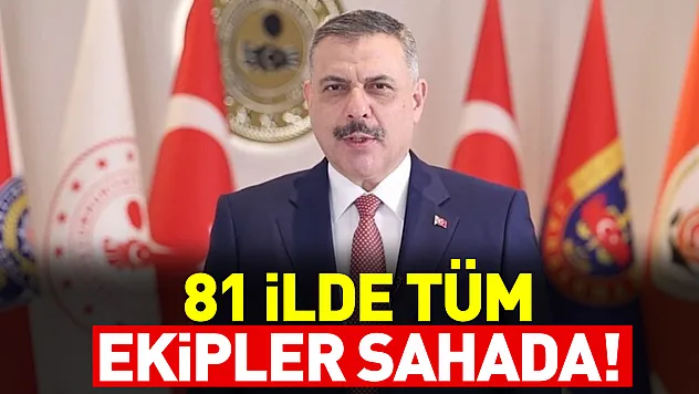 Yola Çıkacaklar Dikkat! İçişleri Bakanı Mustafa Çiftçi Sahadaki Son Durumu Açıkladı